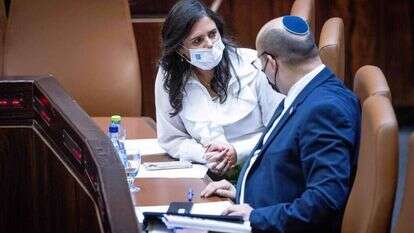 לא רק הבדלי אופי. בנט ושקד. | יונתן זינדל, פלאש 90