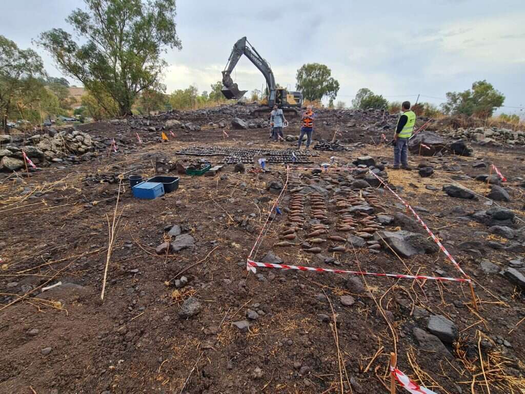 הבונקר הסורי שנמצא ברמת הגולן. | הרשות לפינוי מוקשים, משרד הביטחון
