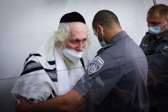 אליעזר ברלנד בבית המשפט. | יונתן זינדל/פלאש90