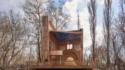 "תחושה של עולם חדש שנפתח ומתגלה". בית הכנסת באתר ההנצחה באבי יאר. | BYHMC המרכז להנצחת השואה באבי יאר