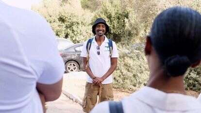 דסה בחגיגת "טרום חג הסיגד" בתל־עזקה, בשבוע שעבר. | שיר דידי דסה בחגיגת "טרום חג הסיגד" בתל־עזקה, בשבוע שעבר. | שיר דידי