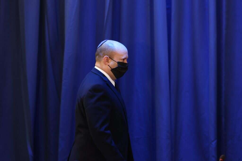 "מי שניסה להוביל את פסקת ההתגברות היה בנט, ואף אחד לא רצה לתת לו הישגים פוליטיים". ראש הממשלה. | EPA