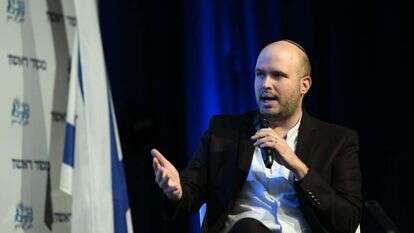 יאיר קראוס בכנס "שבע, זום" בוועידת החינוך של מקור ראשון. | שריה דיאמנט