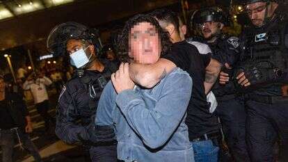 ההפגנות על טיוח פרשת מותו של אהוביה סנדק. | יונתן זינדל פלאש 90