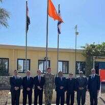 חברי המשלחת. | דובר צה"ל