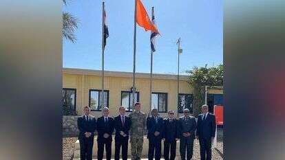 חברי המשלחת. | דובר צה"ל