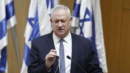 שר הביטחון בני גנץ. | EPA