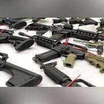 אילוסטרציה. נשקים שתפסה המשטרה. | דוברות המשטרה