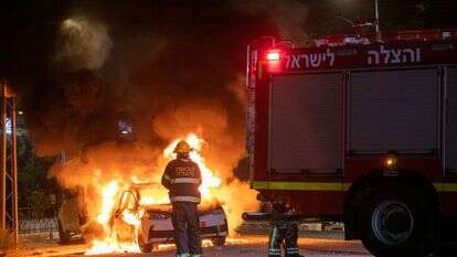 נזקי הפרעות בלוד, מאי 2021. | יוסי אלוני/פלאש90