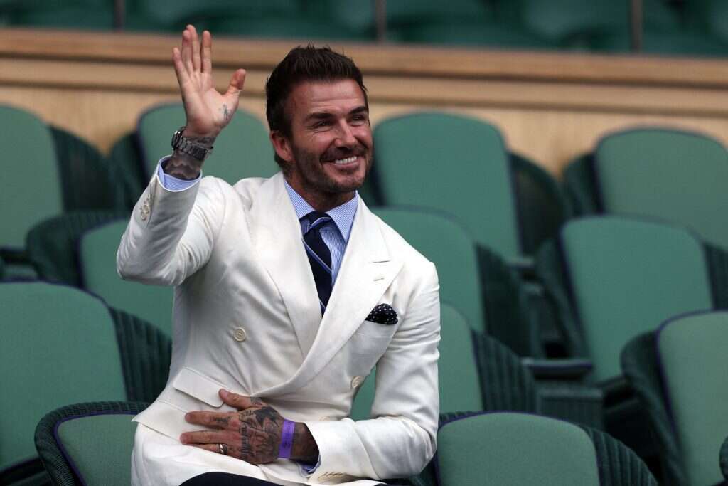 שלח מכתב ניחומים. דיוויד בקהאם. | AFP שלח מכתב ניחומים. דיוויד בקהאם. | AFP