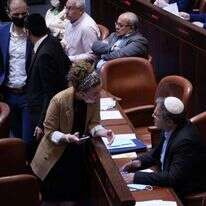 ח" עידית סילמן ואיתמר בן גביר במליאת הכנסת. | דני שם טוב, דוברות הכנסת