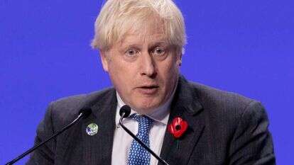 ראש ממשלת בריטניה לשעבר, בוריס ג'ונסון. | EPA