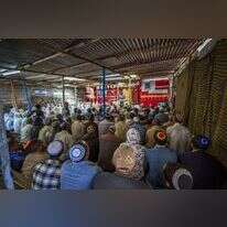 מחנה הממתינים באדיס־אבבה, 2018. | AP