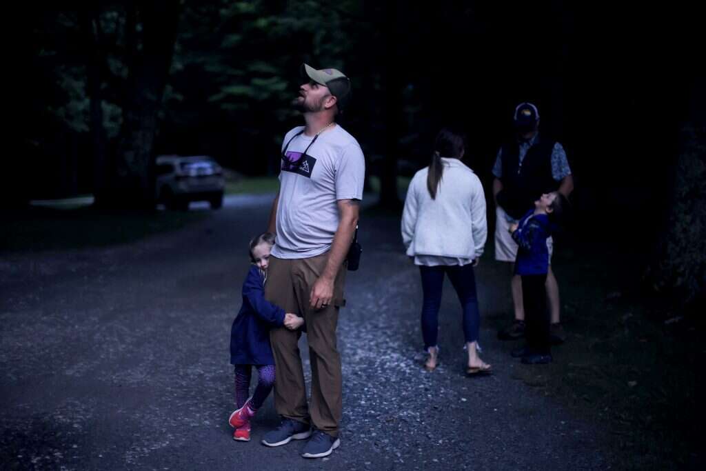 אפילו סיירי היער לא יכולים לחזות היכן הן יהיו. תיירי גחליליות בפעולה. | Travis Dove, The Washington post