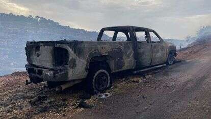 שרפה בתרשיחא. | דוברות המשטרה