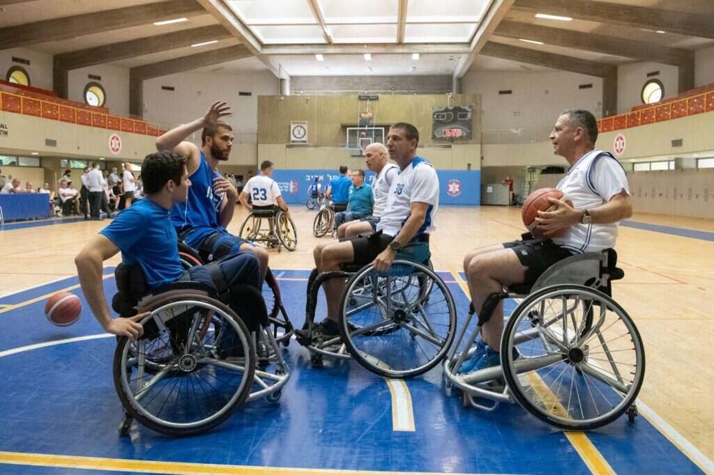 השחקנים על המגרש. | דובר צה"ל