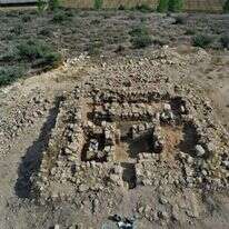 המצודה שנחשפה ביער לכיש. | ולדיק ליפשיץ רשות העתיקות