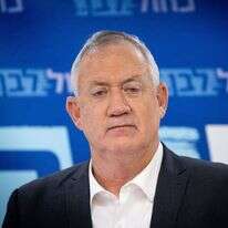 יו"ר כחול לבן בני גנץ. | יונתן זינדל/פלאש90