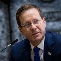 הנשיא יצחק הרצוג. | יונתן זינדל פלאש90