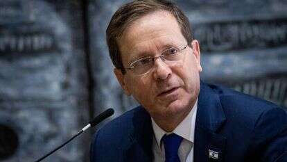 הנשיא יצחק הרצוג. | יונתן זינדל פלאש90