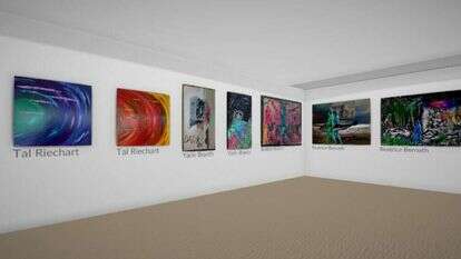 מתוך התערוכה הווירטואלית "המקום נעדר המקום", ובה יצירות של ביאטריס ברנט, ירין ברנט וטל רייכרט