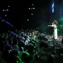 מופע לנשים של יובל דיין בהיכל הספורט בארנה, 2016. | מנדי הכטמן, פלאש 90