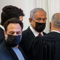 בנימין נתניהו בבית המשפט. | אורן בן חקון