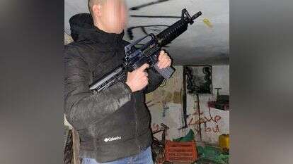 הנשק הלא חוקי שנתפס בטייבה | דוברות המשטרה