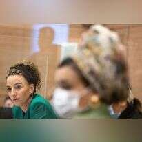 ח"כ עידית סילמן בכנסת. | אוליבייה פיטוסי/פלאש90