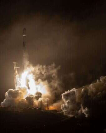 רגע השיגור. | AFP