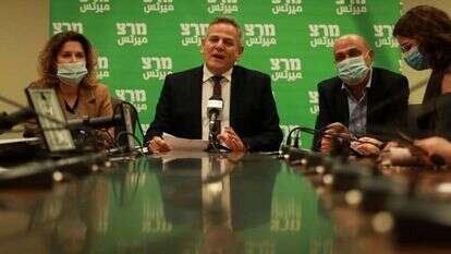 השר הורוביץ בישיבת סיעה מרצ. | אורן בן חקון