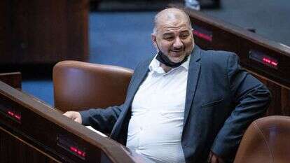 יו"ר רע"מ מנסור עבאס. | יונתן זינדל/פלאש90