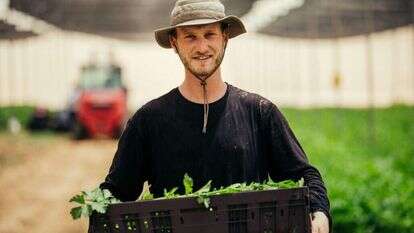 אלי קיי ז"ל בהתנדבות ב"שומר החדש" | יונה קפלן , השומר החדש