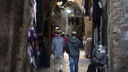 רחוב הגיא ברובע המוסלמי, אילוסטרציה. | אוליבייה פיטוסי, פלאש 90 רחוב הגיא ברובע המוסלמי, אילוסטרציה. | אוליבייה פיטוסי, פלאש 90