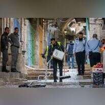 הליברליות לא רוצה להבחין בתשוקת הרצח. זירת הפיגוע בעיר העתיקה בירושלים. | יונתן זינדל - פלאש 90