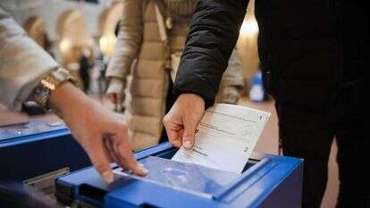 משאל העם בשוויץ. | EPA