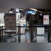 שדה התעופה בטוקיו. | AFP