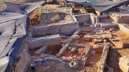 שרידי המבנה מימי הסנהדרין