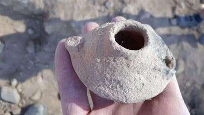 הנר שנמצא בסוסיא. | דוברות הר חברון