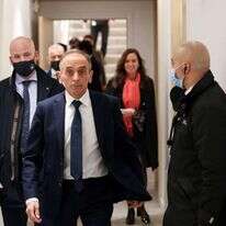 אריק זמור, מועמד לנשיאות צרפת. | AFP