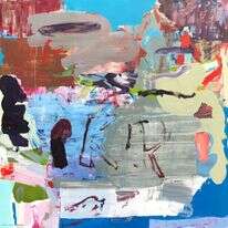 ורד גרשטנקורן, "MIRROR LAKE", אקריליק על קנבס, 2020