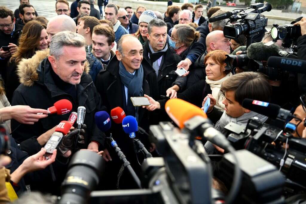 זמור עם עיתונאים במרסיי, השבוע. | AFP