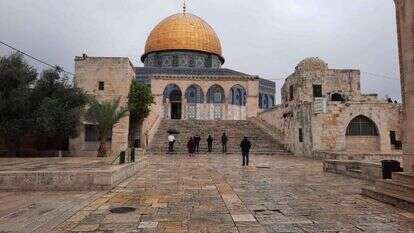 למרות הגשם: יהודים בהר