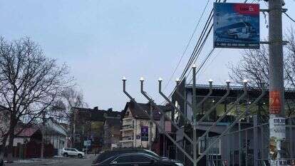 חנוכייה באוקראינה. | סוכנות הידיעות "חדשות 24"