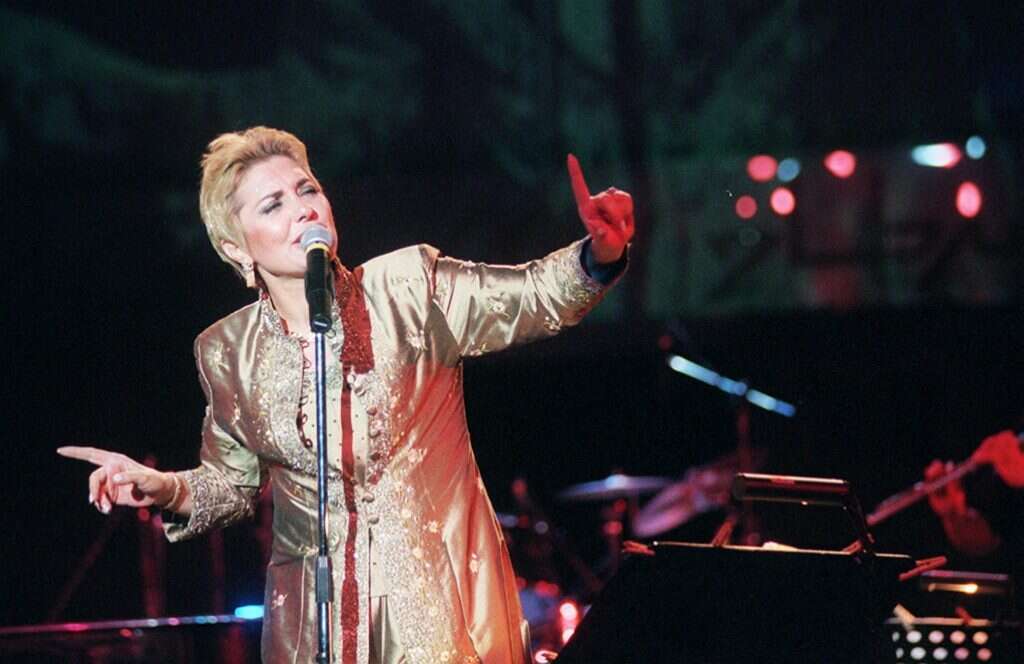 מדונה של איראן. גוגוש. | AP