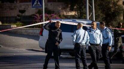 כוחות משטרה בשכונת שמעון הצדיק בירושלים. | יונתן זינדל, פלאש90