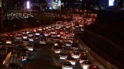 עומס תנועה בנתיבי איילון. | אבשלום שושני, פלאש 90