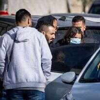 מעצרה של הנערה שדקרה יהודייה בשמעון הצדיק. | יונתן זינדל/פלאש90