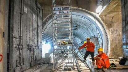 עבודות הרכבת הקלה בגוש דן. | יוסי זליגר, פלאש 90