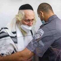 אליעזר ברלנד בבית המשפט. | יונתן זינדל, פלאש 90